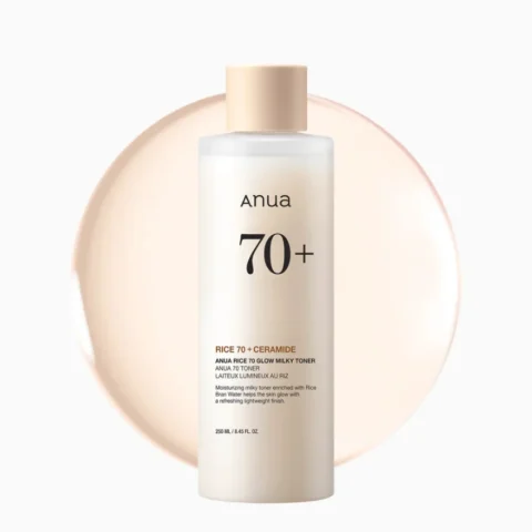 ANUA Rice 70 Glow Milky Toner – Glass Skin in a Bottle | 250ml