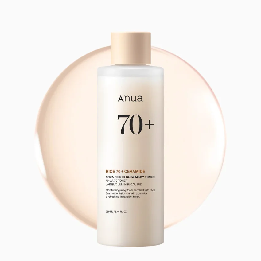 ANUA Rice 70 Glow Milky Toner – Glass Skin in a Bottle | 250ml