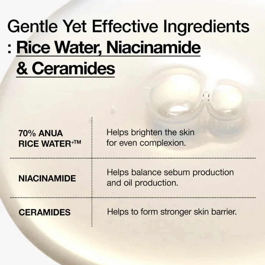 ANUA Rice 70 Glow Milky Toner – Glass Skin in a Bottle | 250ml