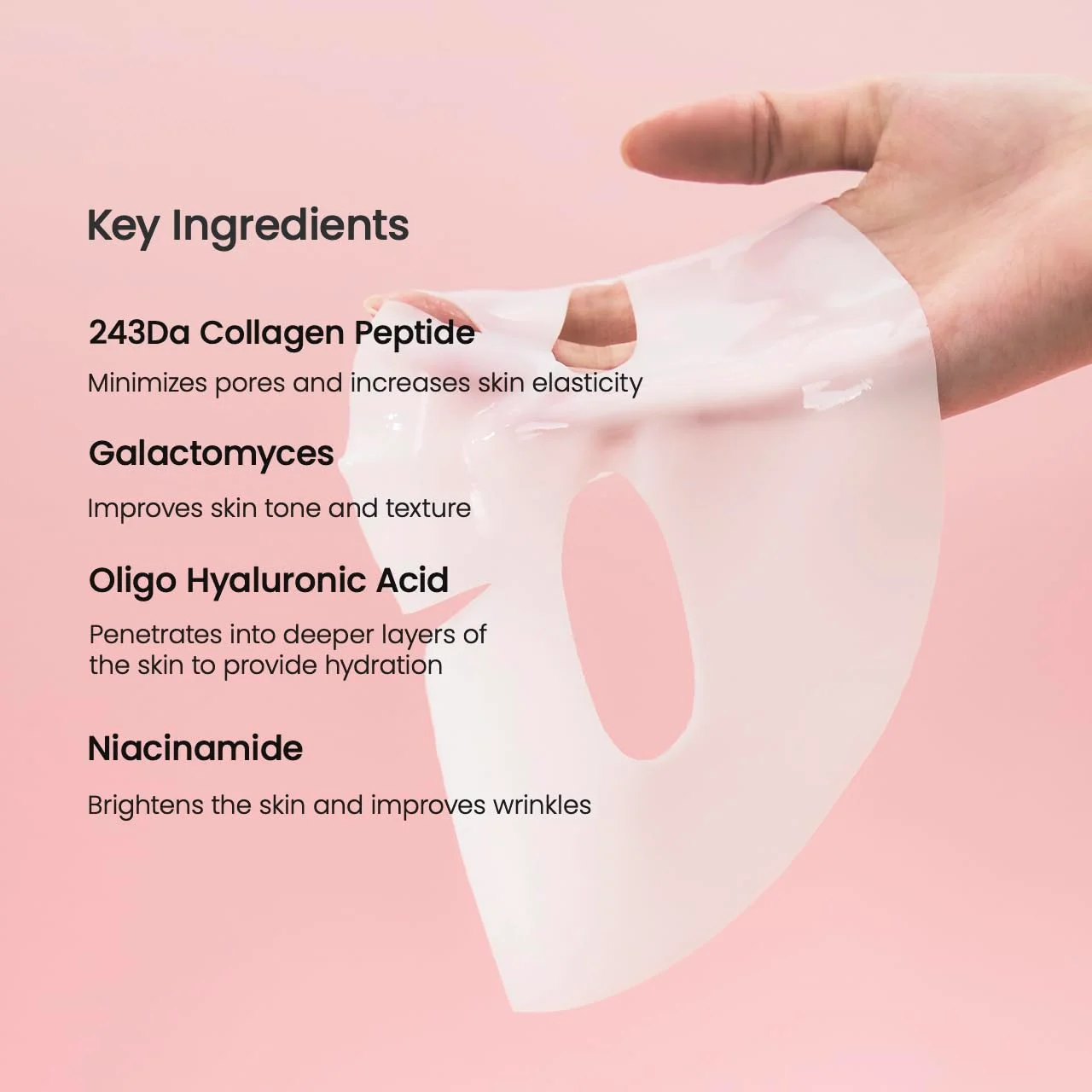 PiQGoods® Bio-Collagen Real Deep Mask