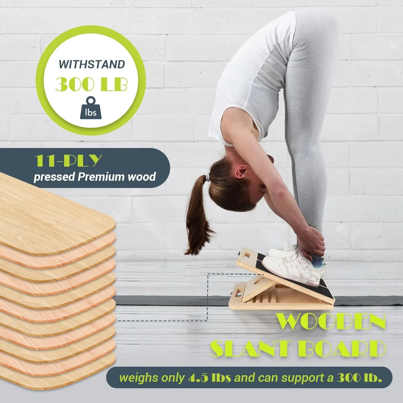 Adjustable Calf Stretch Board